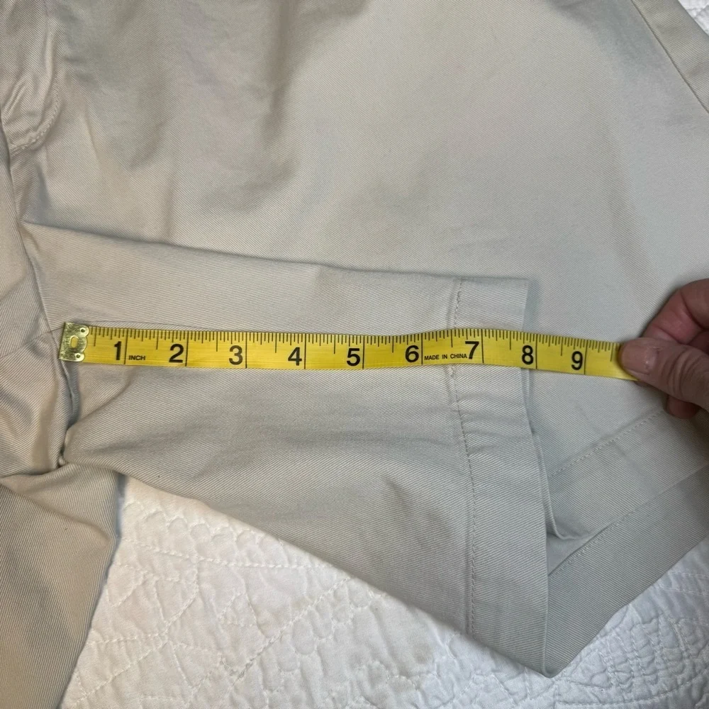 Polo Ralph Lauren Shorts Mens Khaki‎ Pleated Tyler Short  40” waist 8” inseam